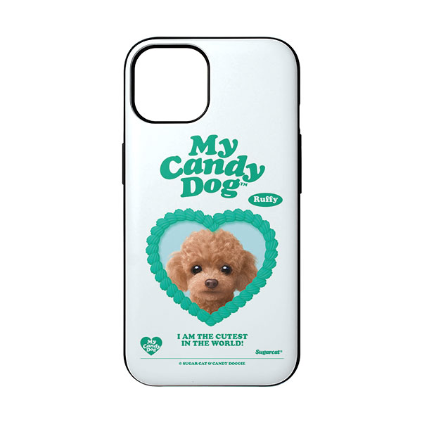 Ruffy the Poodle MyHeart Door Bumper Case