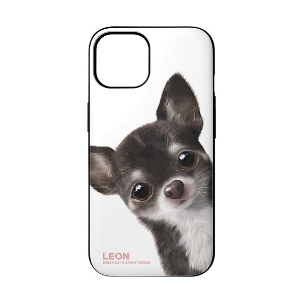 Leon the Chihuahua Peekaboo Door Bumper Case