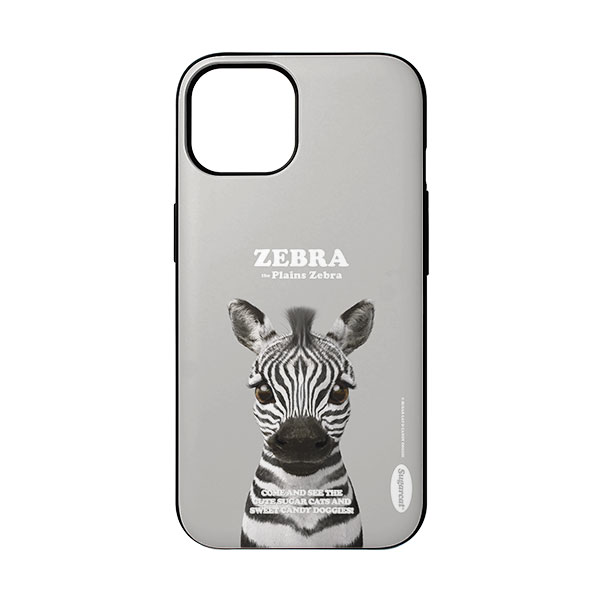 Zebra the Plains Zebra Retro Door Bumper Case