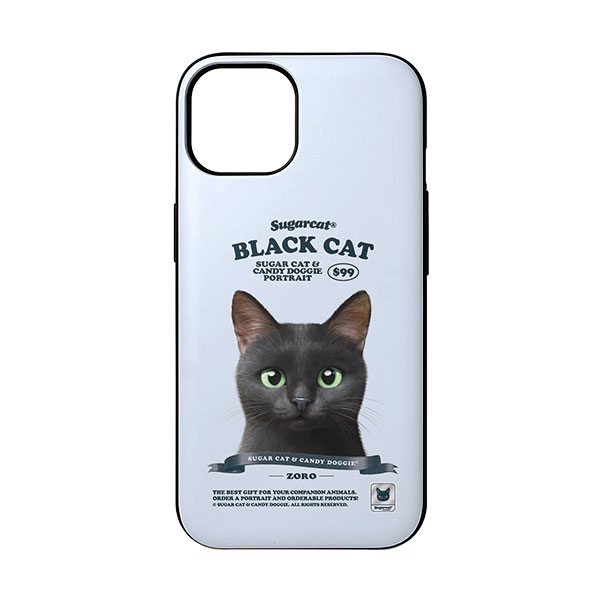 Zoro the Black Cat New Retro Door Bumper Case