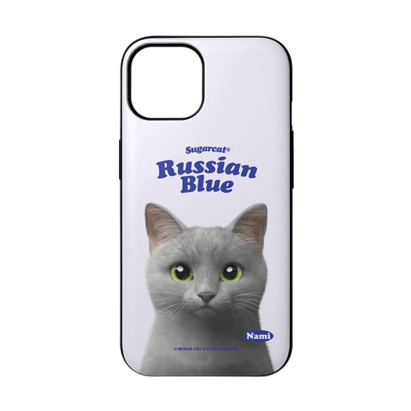 Nami the Russian Blue Type Door Bumper Case