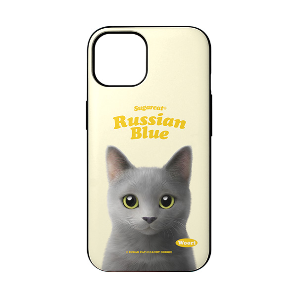 Woori the Russian Blue Type Door Bumper Case