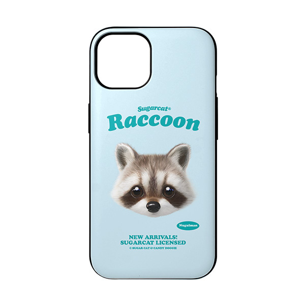 Nugulman the Raccoon TypeFace Door Bumper Case