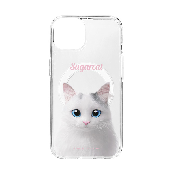 Coco the Ragdoll Simple Clear Gelhard Case (for MagSafe)