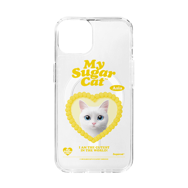 Asia MyHeart Clear Gelhard Case (for MagSafe)