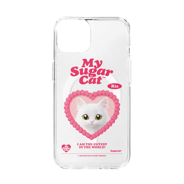Ria MyHeart Clear Gelhard Case (for MagSafe)