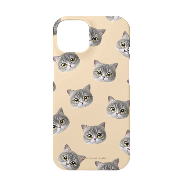 Moon the British Cat Face Patterns Case