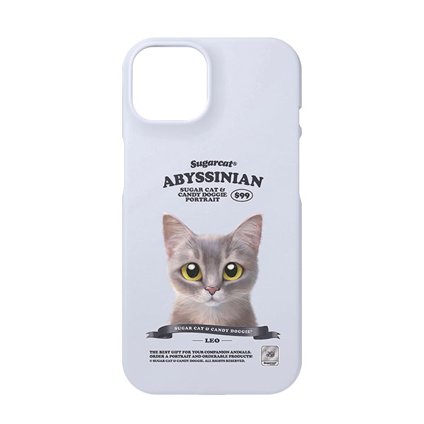 Leo the Abyssinian Blue Cat New Retro Case