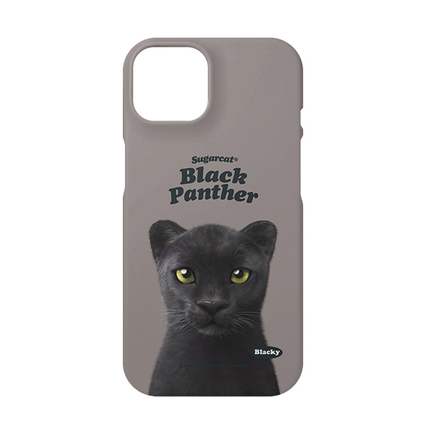 Blacky the Black Panther Type Case