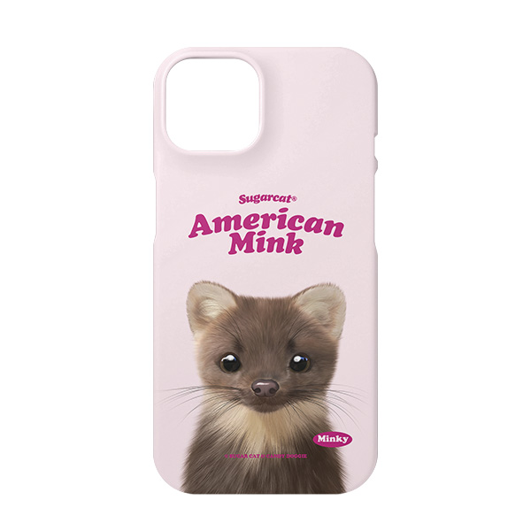 Minky the American Mink Type Case