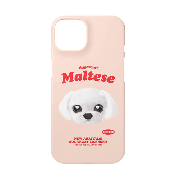 Kkoong the Maltese TypeFace Case