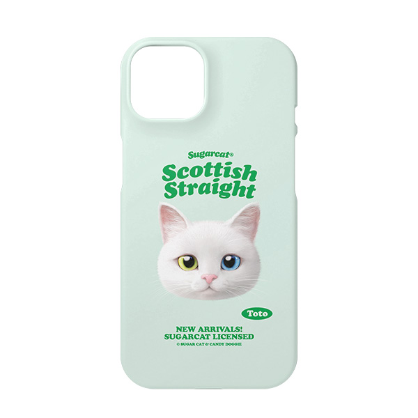 Toto the Scottish Straight TypeFace Case