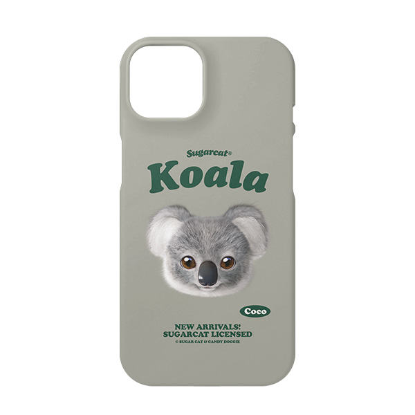Coco the Koala TypeFace Case
