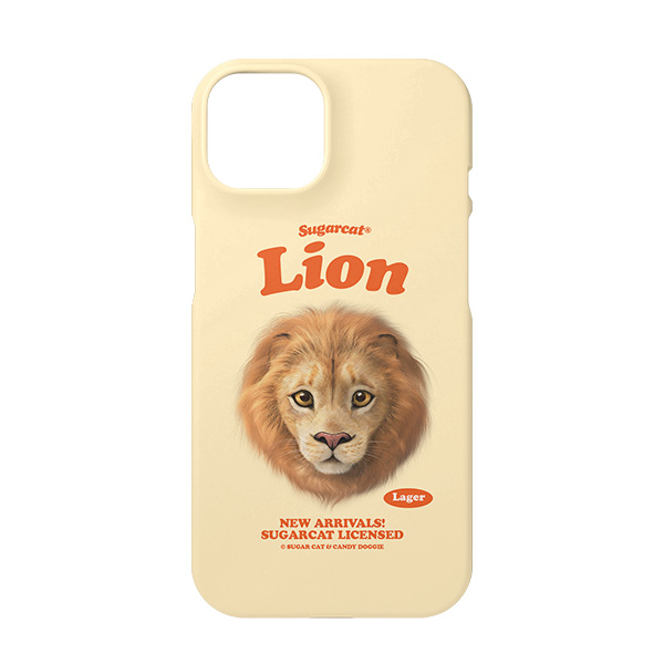 Lager the Lion TypeFace Case