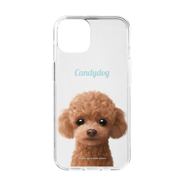 Ruffy the Poodle Simple Clear Jelly Case