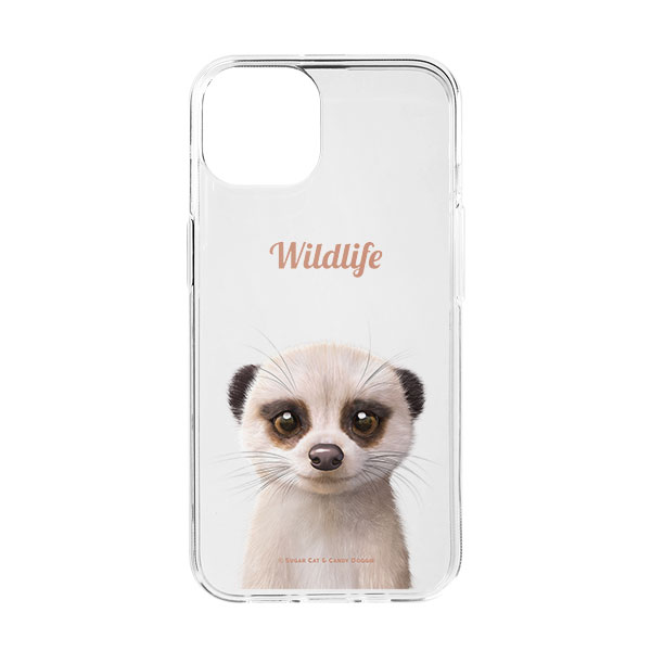 Mia the Meerkat Simple Clear Jelly Case