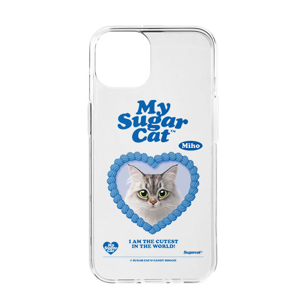 Miho the Norwegian Forest MyHeart Clear Jelly/Gelhard Case