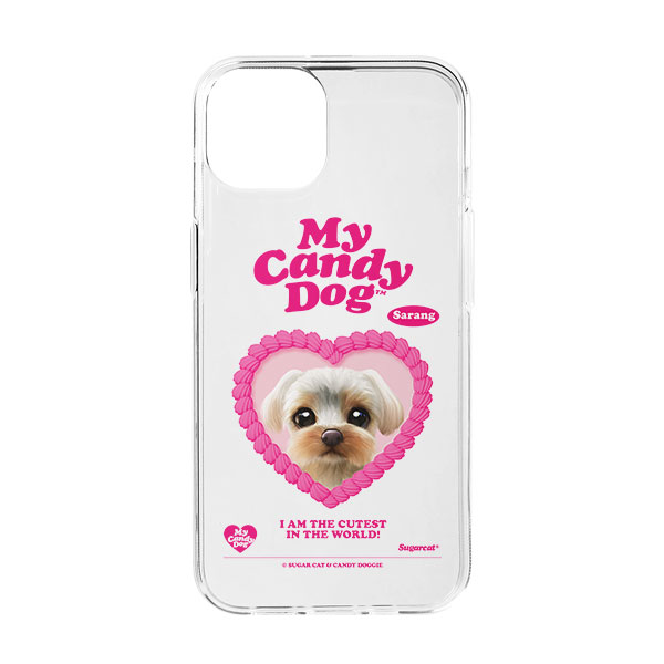 Sarang the Yorkshire Terrier MyHeart Clear Jelly/Gelhard Case
