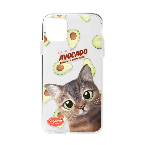 Lucy’s Avocado New Patterns Clear Jelly Case