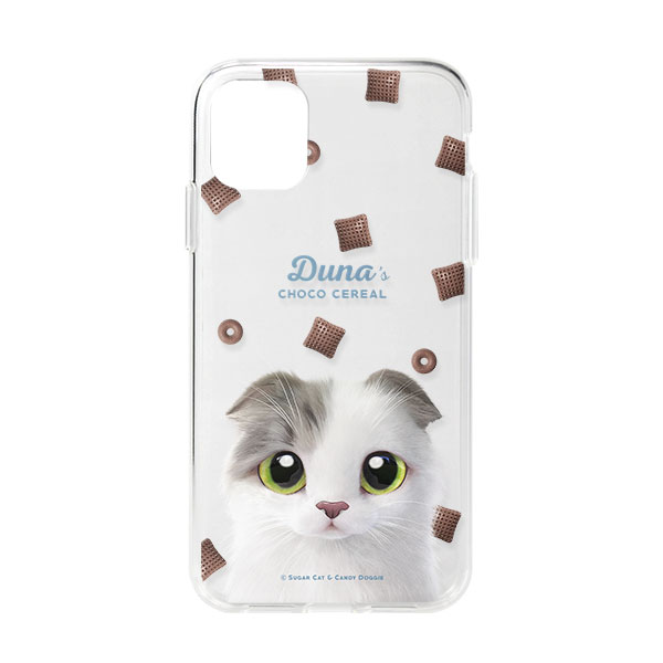 Duna’s Choco Cereal Clear Jelly Case
