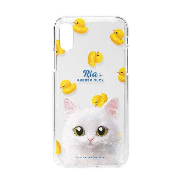 Ria’s Rubber Duck Clear Jelly Case