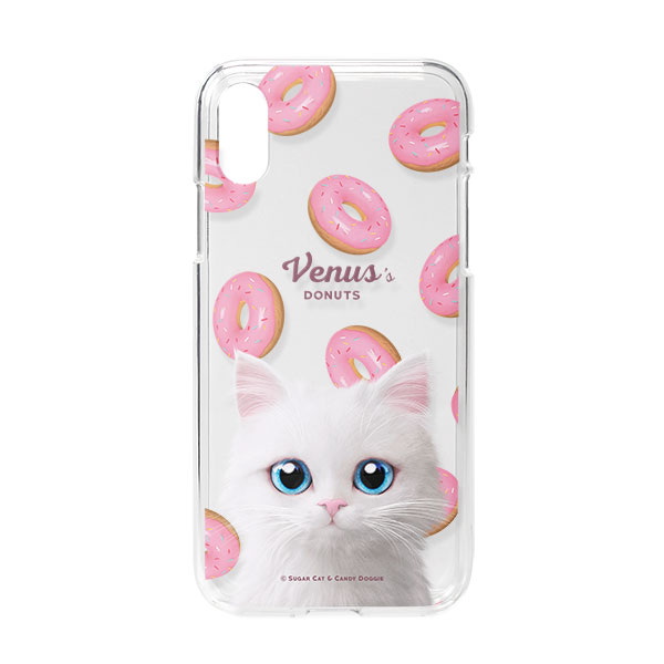 Venus’s Donuts Clear Jelly Case