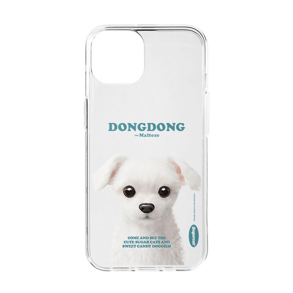 DongDong Retro Clear Jelly/Gelhard Case