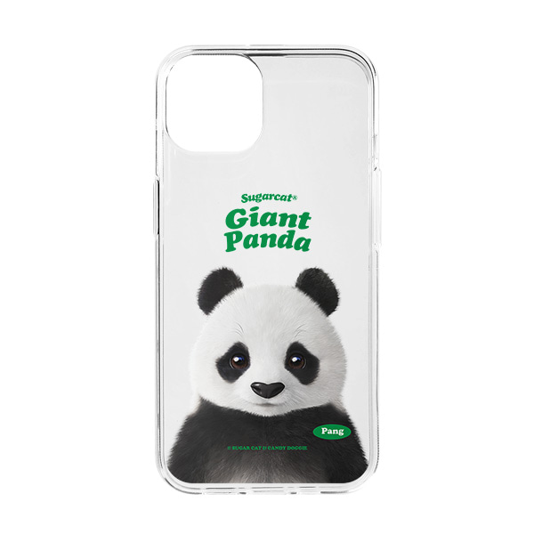 Pang the Giant Panda Type Clear Jelly/Gelhard Case