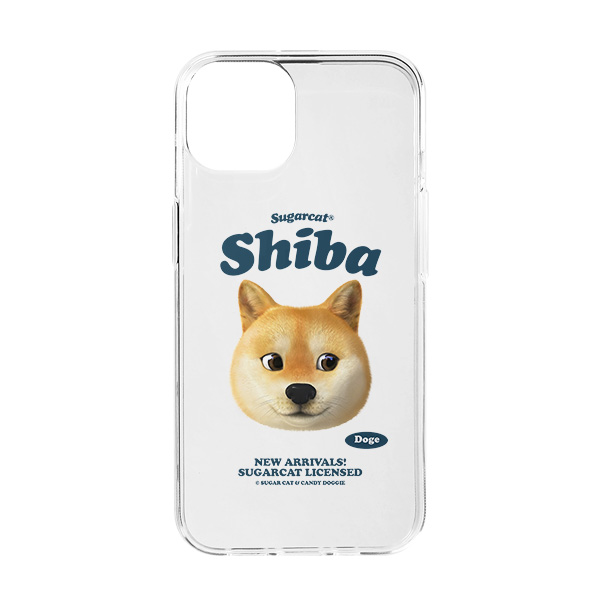 Doge the Shiba Inu TypeFace Clear Jelly/Gelhard Case