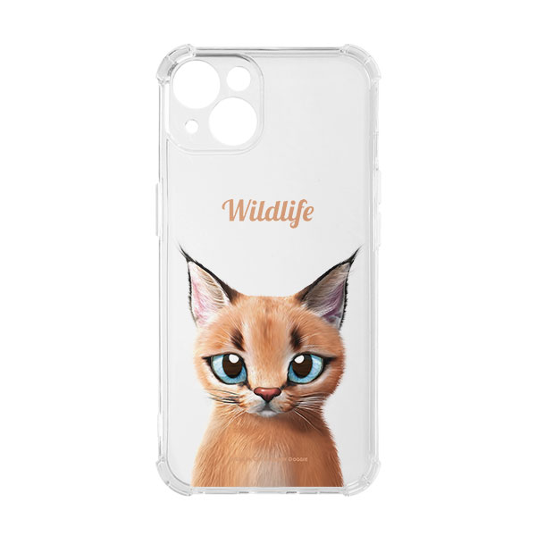 Cali the Caracal Simple Shockproof Jelly Case