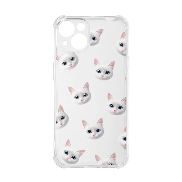 Asia Face Patterns Shockproof Jelly Case