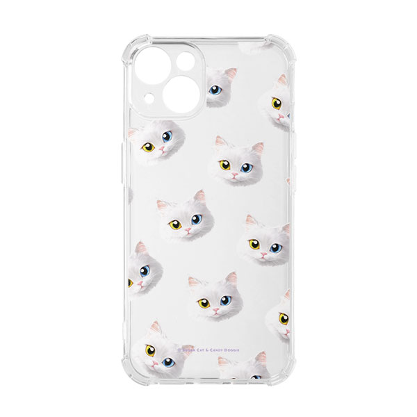 Darae Face Patterns Shockproof Jelly Case