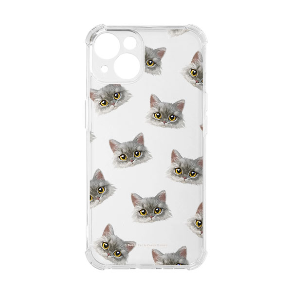 Jaws Face Patterns Shockproof Jelly Case