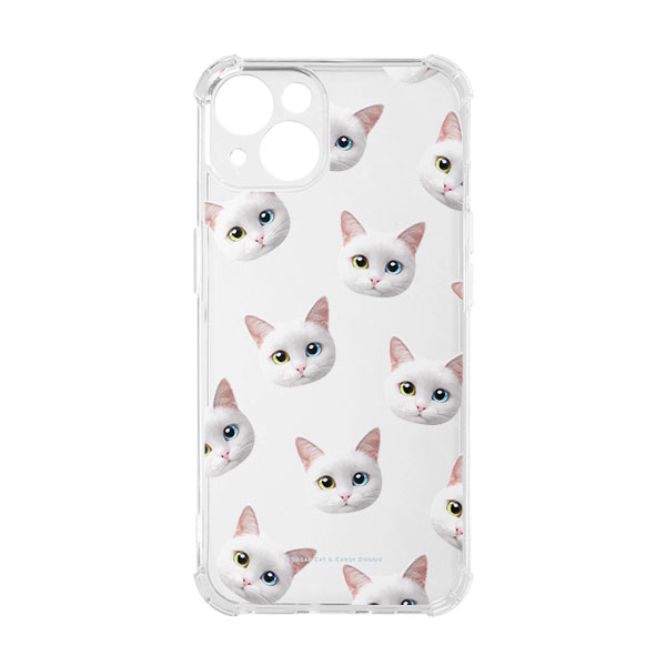 Youlove Face Patterns Shockproof Jelly Case