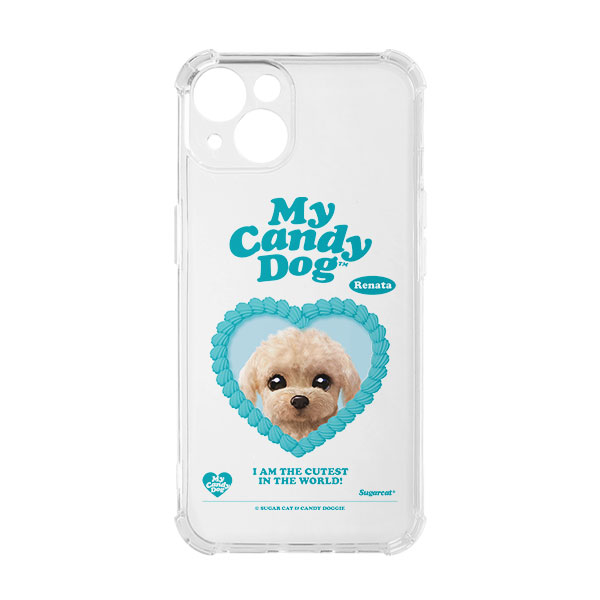 Renata the Poodle MyHeart Shockproof Jelly/Gelhard Case