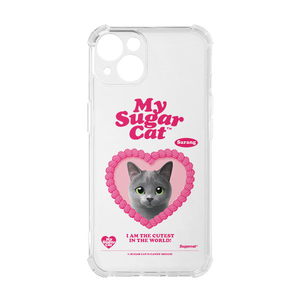 Sarang the Russian Blue MyHeart Shockproof Jelly/Gelhard Case