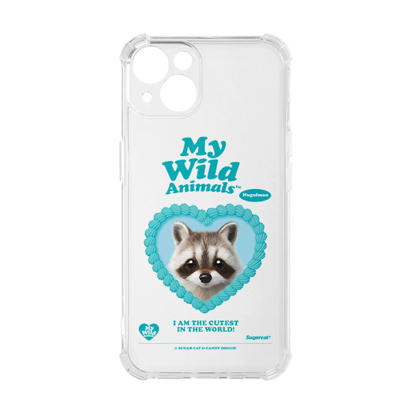 Nugulman the Raccoon MyHeart Shockproof Jelly/Gelhard Case