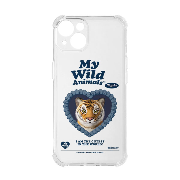 Tigris the Siberian Tiger MyHeart Shockproof Jelly/Gelhard Case
