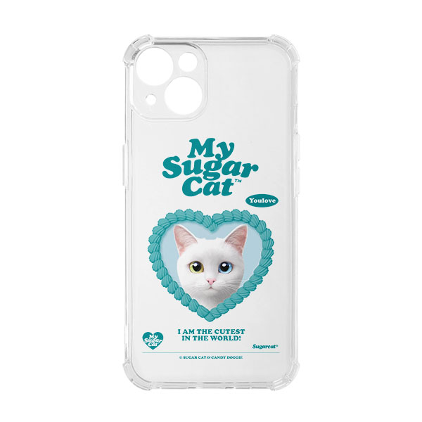 Youlove MyHeart Shockproof Jelly/Gelhard Case