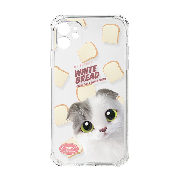 Duna’s White Bread New Patterns Shockproof Jelly Case