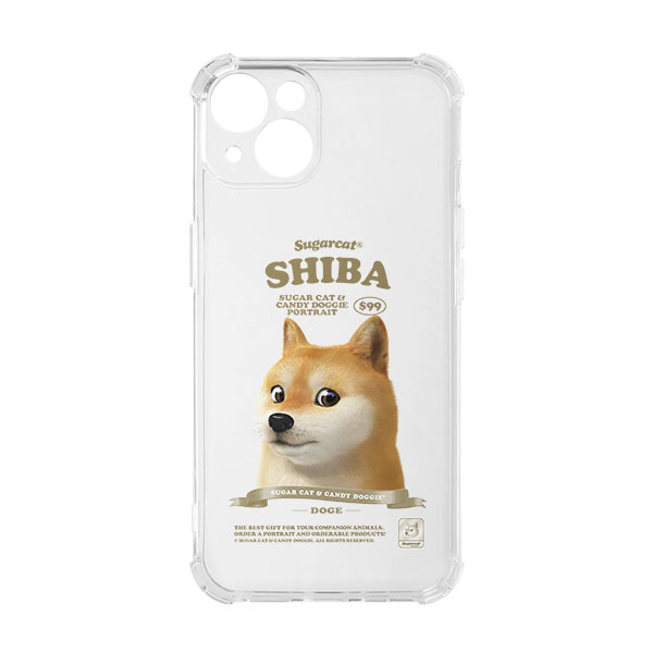 Doge the Shiba Inu (GOLD ver.) New Retro Shockproof Jelly/Gelhard Case
