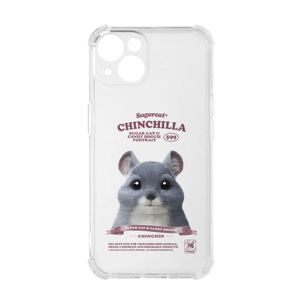 Chinchin the Chinchilla New Retro Shockproof Jelly/Gelhard Case