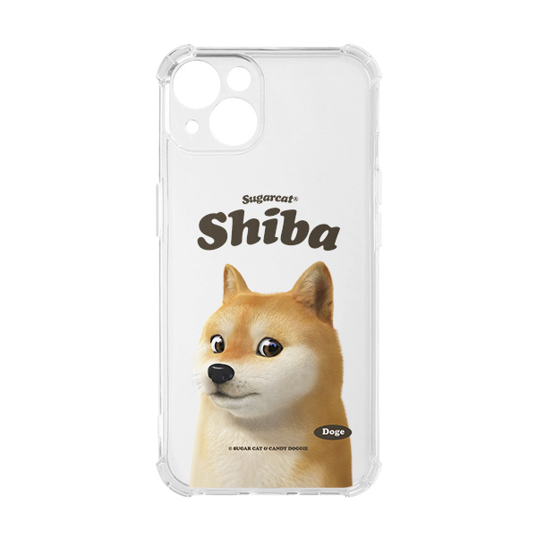 Doge the Shiba Inu (GOLD ver.) Type Shockproof Jelly/Gelhard Case