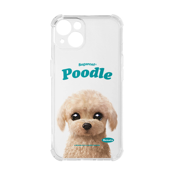 Renata the Poodle Type Shockproof Jelly/Gelhard Case