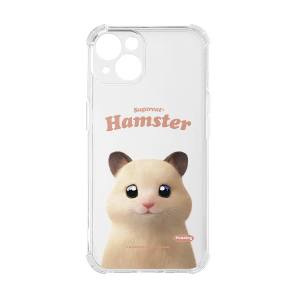 Pudding the Hamster Type Shockproof Jelly/Gelhard Case