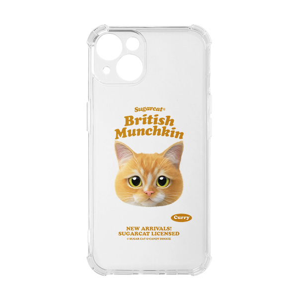 Curry TypeFace Shockproof Jelly/Gelhard Case