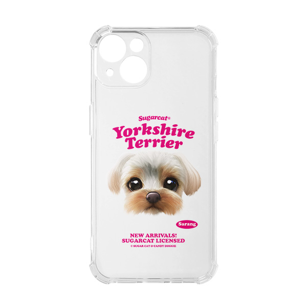 Sarang the Yorkshire Terrier TypeFace Shockproof Jelly/Gelhard Case