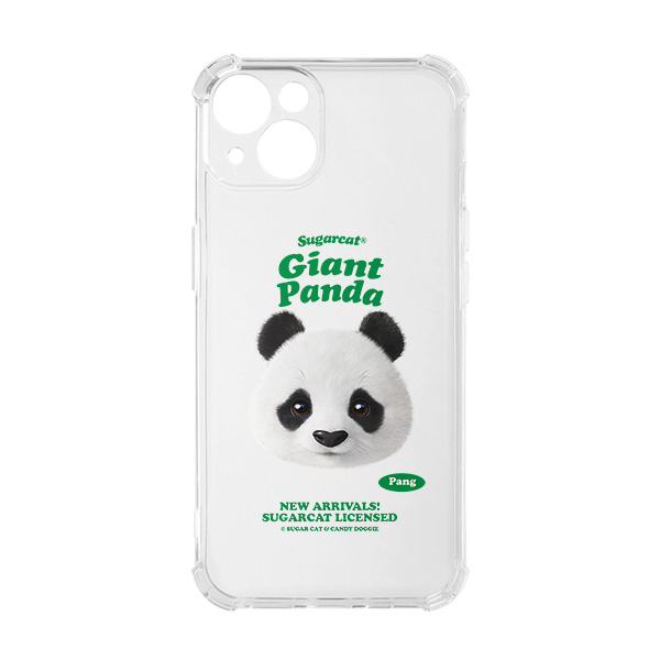 Pang the Giant Panda TypeFace Shockproof Jelly/Gelhard Case