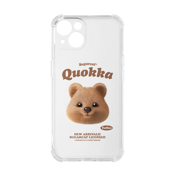 Toffee the Quokka TypeFace Shockproof Jelly/Gelhard Case