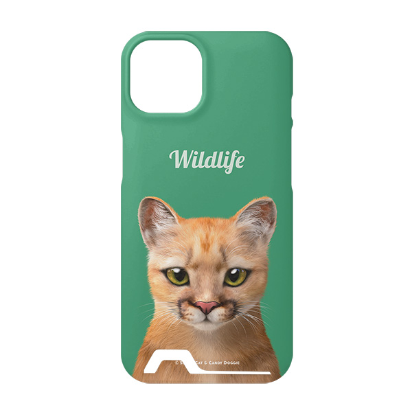Porong the Puma Simple Under Card Hard Case